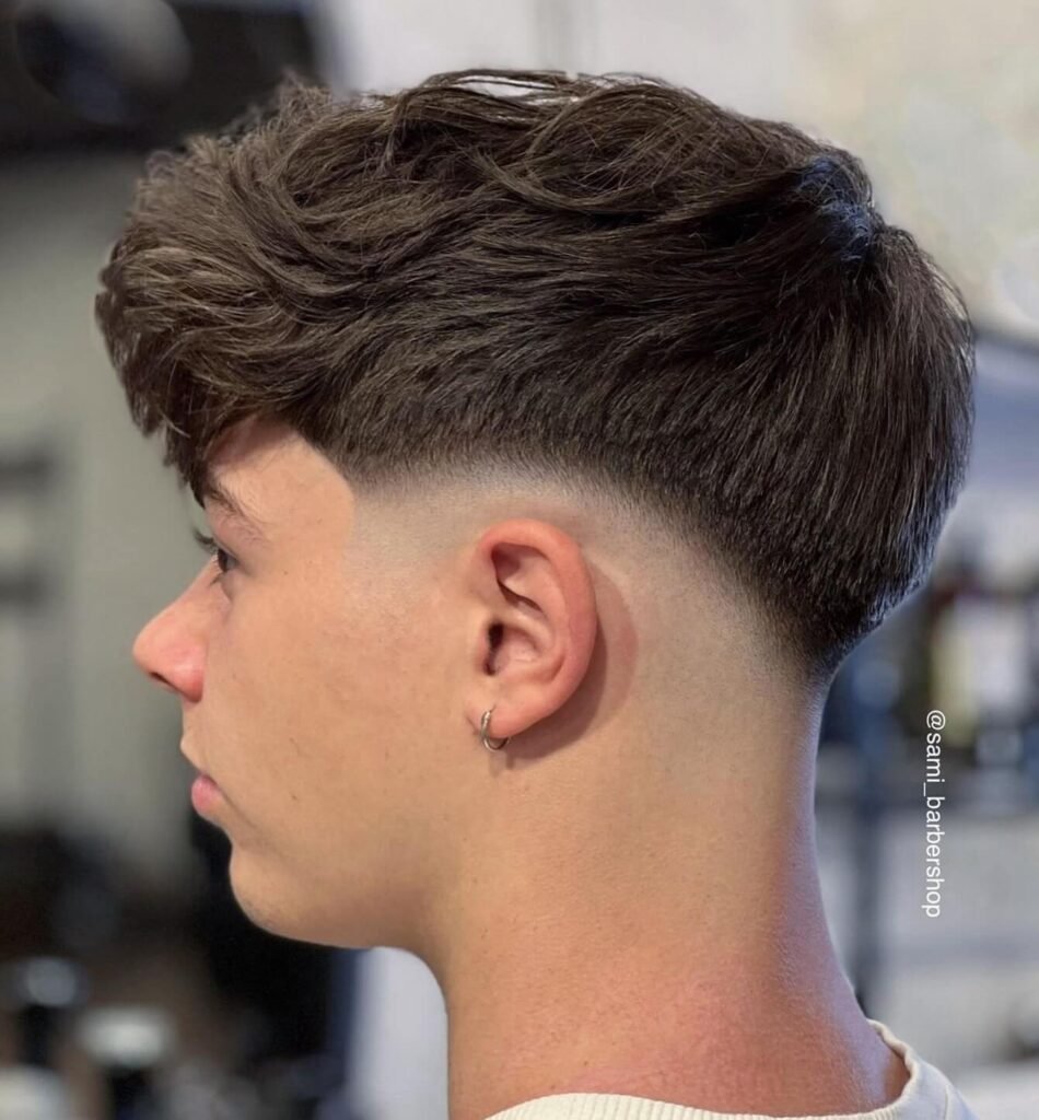 Classic Low Fade with Textured Top