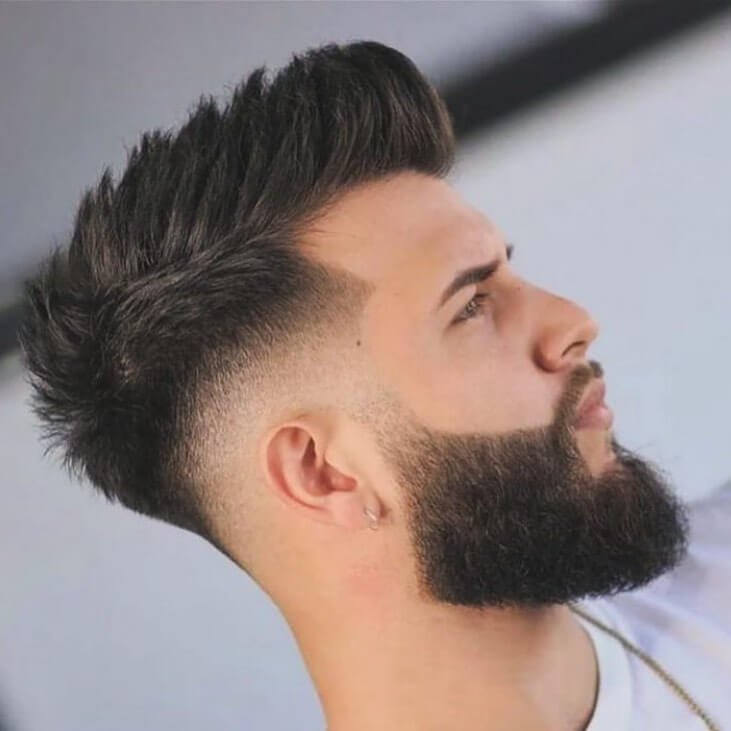 Shadow Fade with Beard Fade
