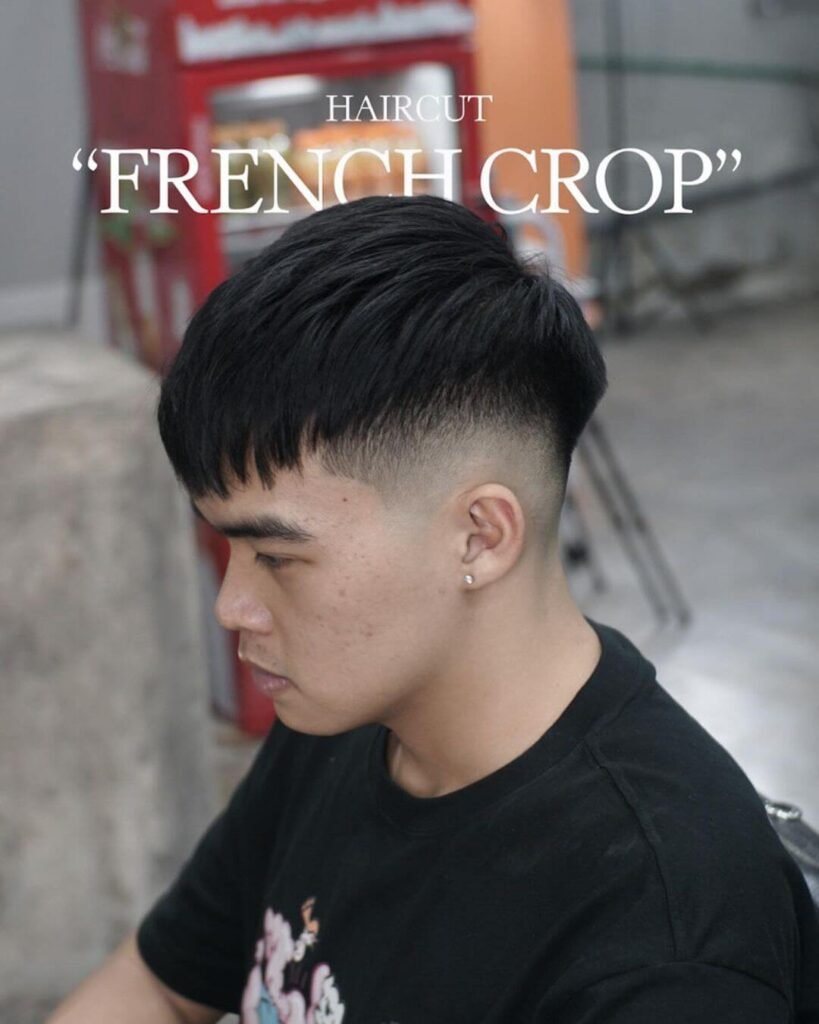 Fade with French Crop Haircut