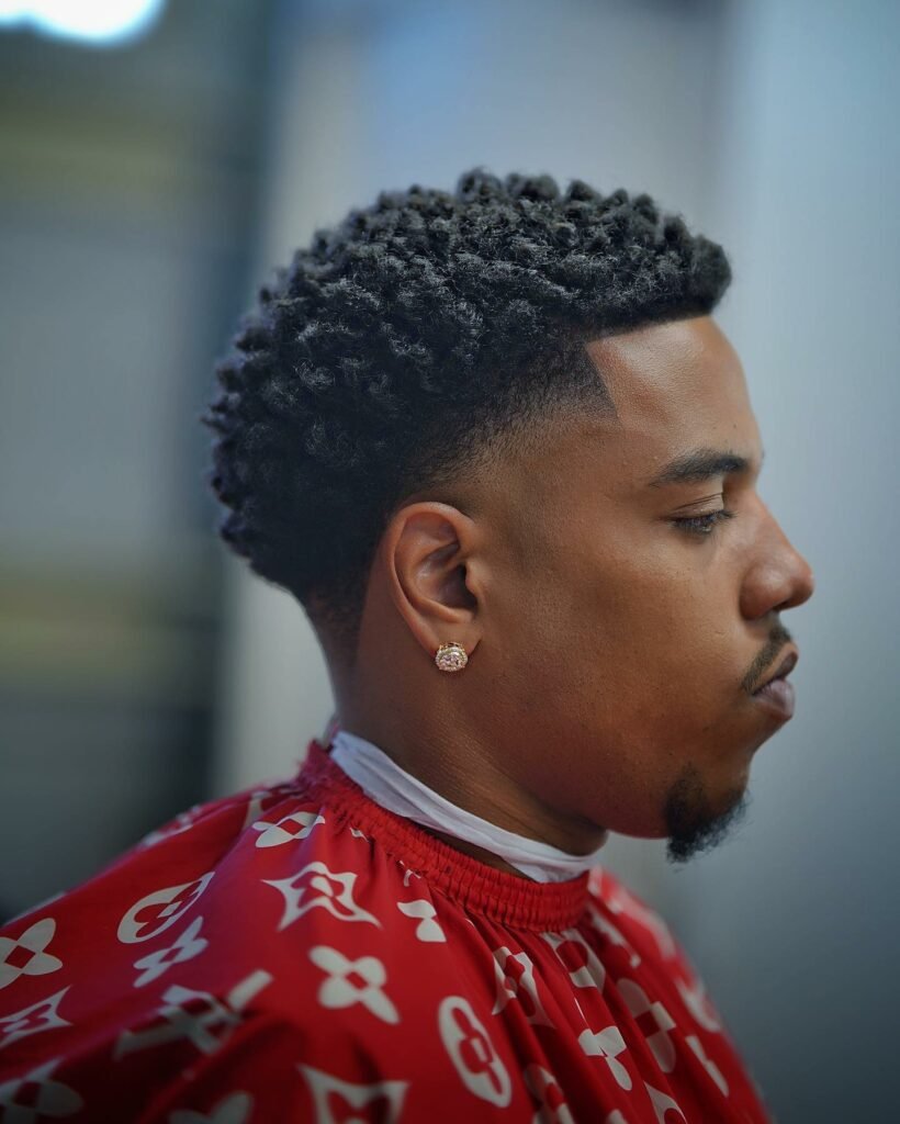 Blowout haircut for Men