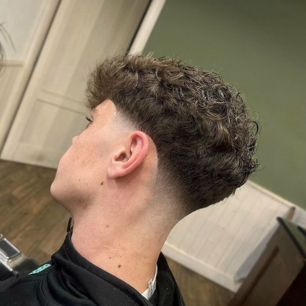 Curly Fade for Men