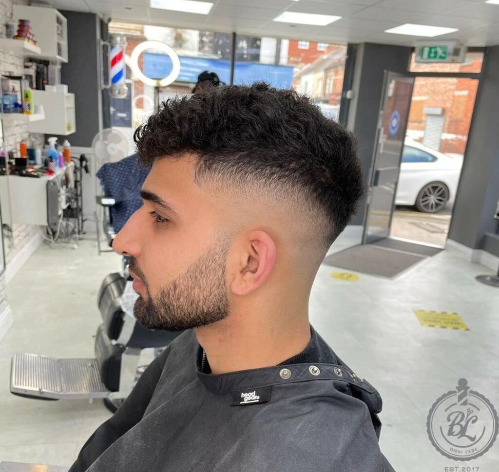 High Fade haircut for men