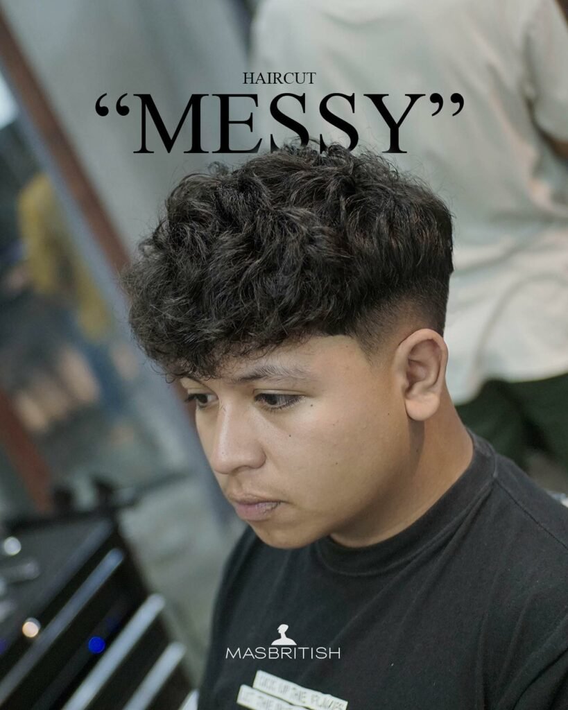 Messy Haircut for Men