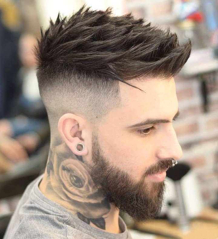 Spiky Haircut for Men