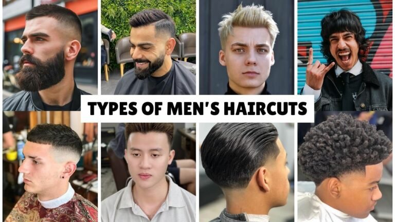 types of haircuts for men