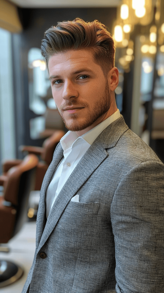 Classic Side Part Men's Valentine's Day Hairstyles