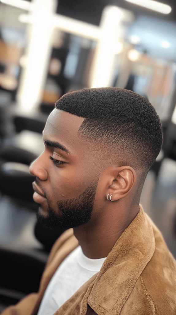 Low Taper Fade Buzz Haircut