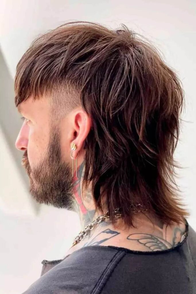 Modern Mullet Fade Haircut for Men
