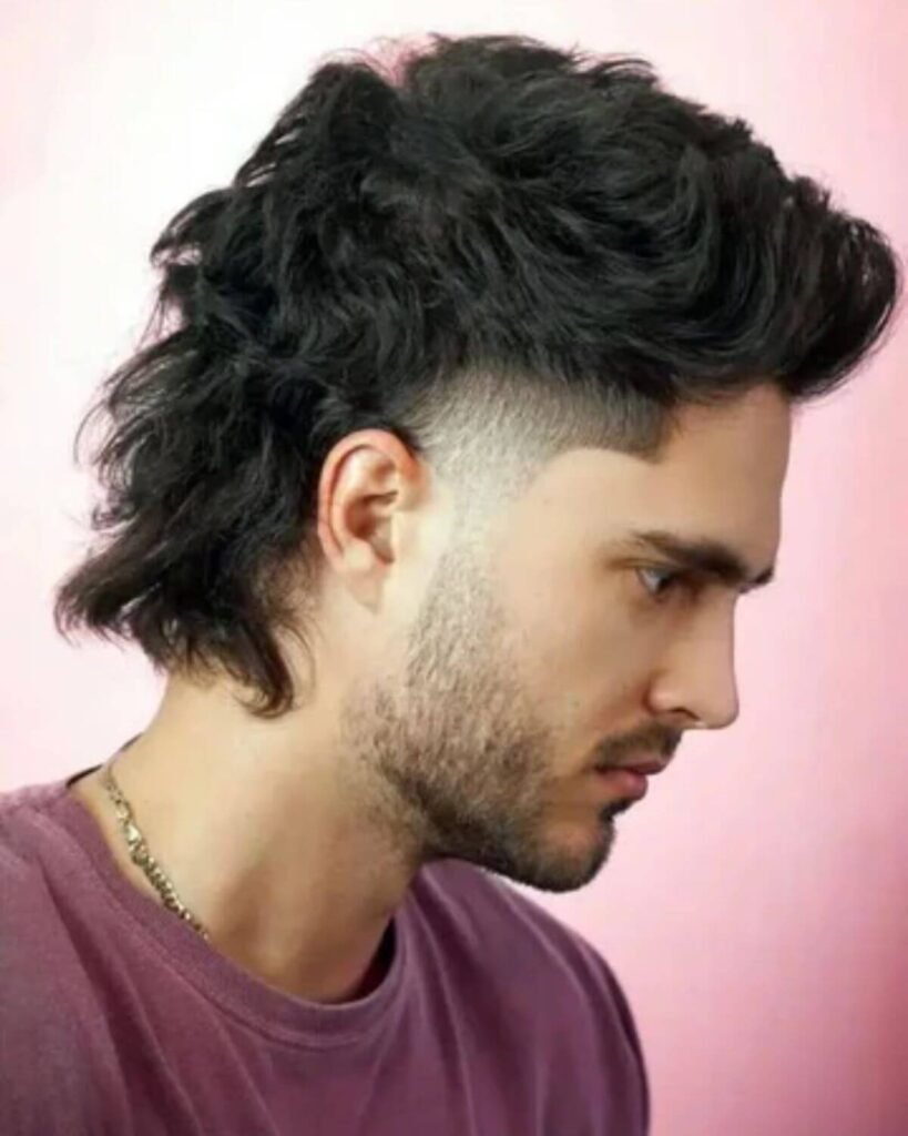 Modern Mullet Hairstyle for Men