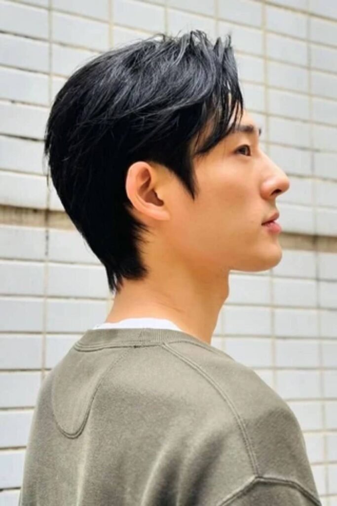 Layered Mullet for Men