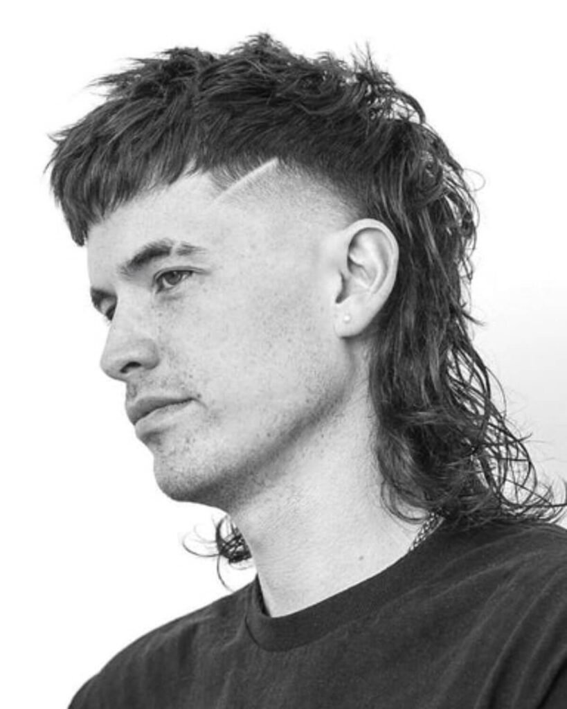 Mullet Fade Haircut for Men