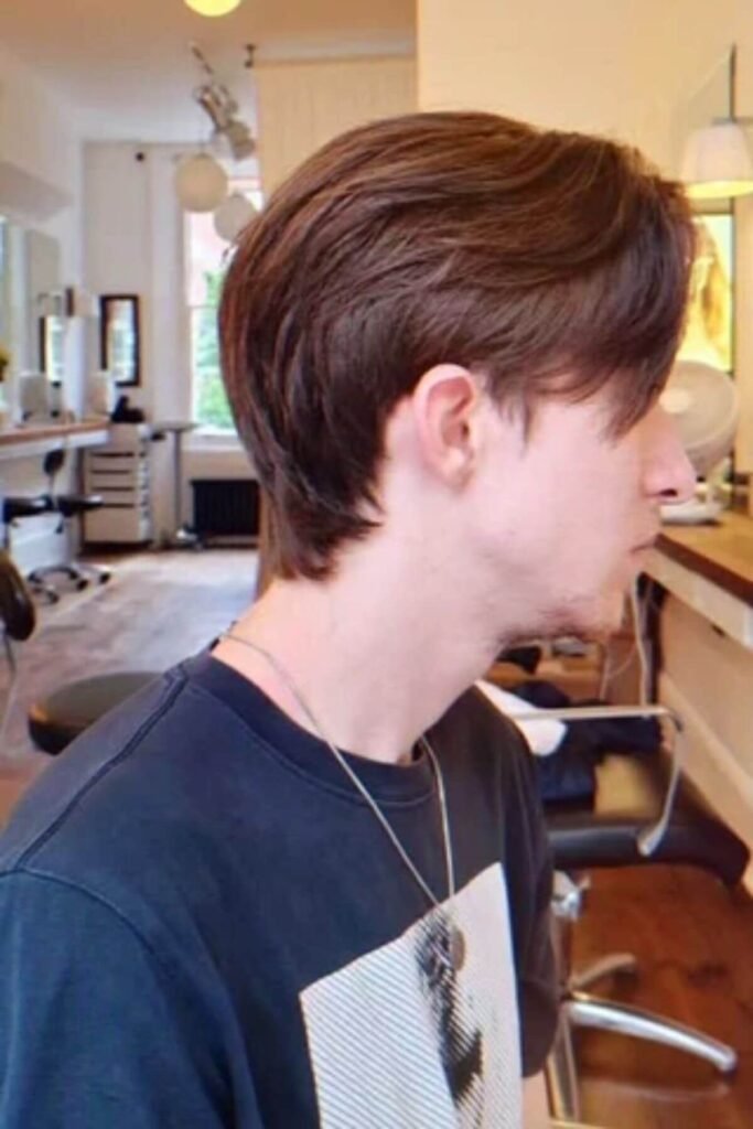 Textured and Layered Mullets for Men