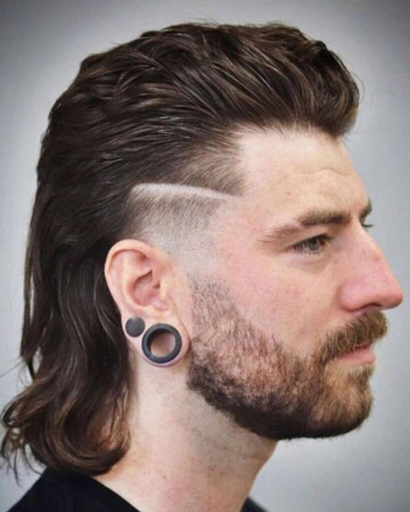 Undercut Mullet for Men