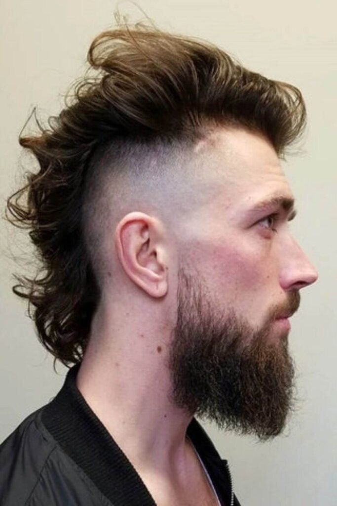 Undercut Mullet for Men