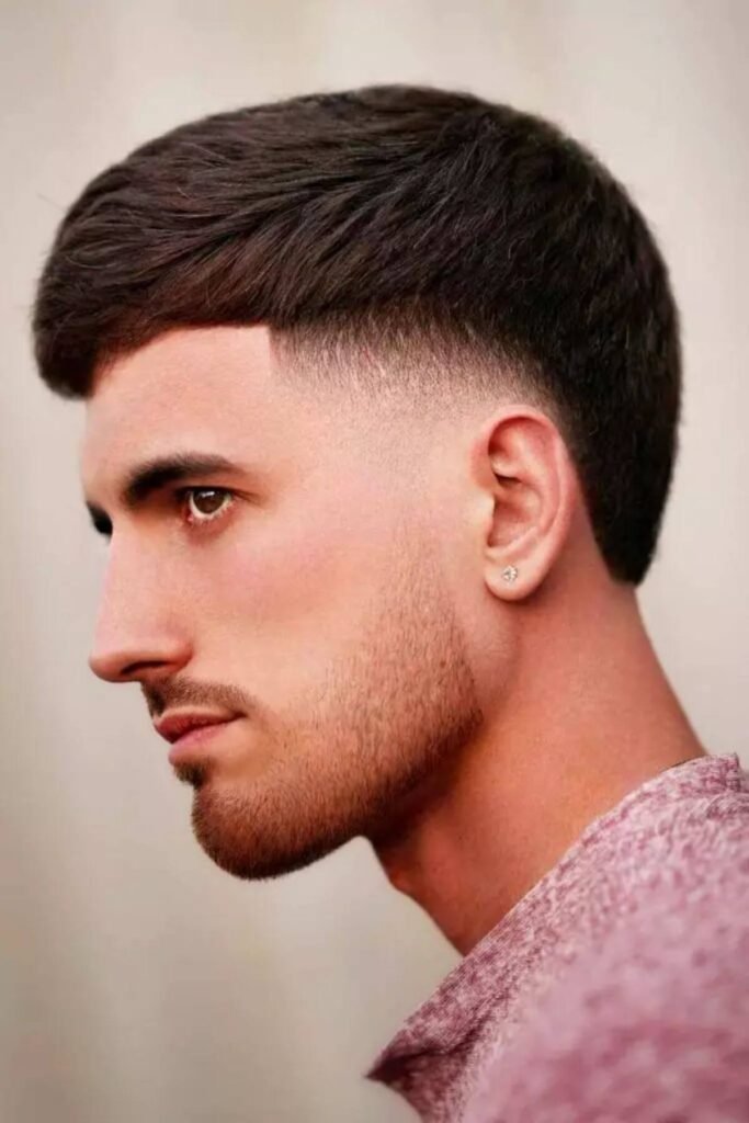 Low Fade Mullet for Men