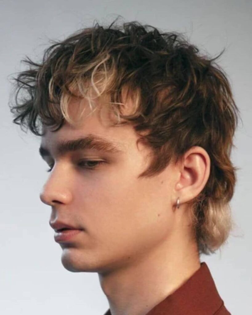 Shaggy Mullet for Men