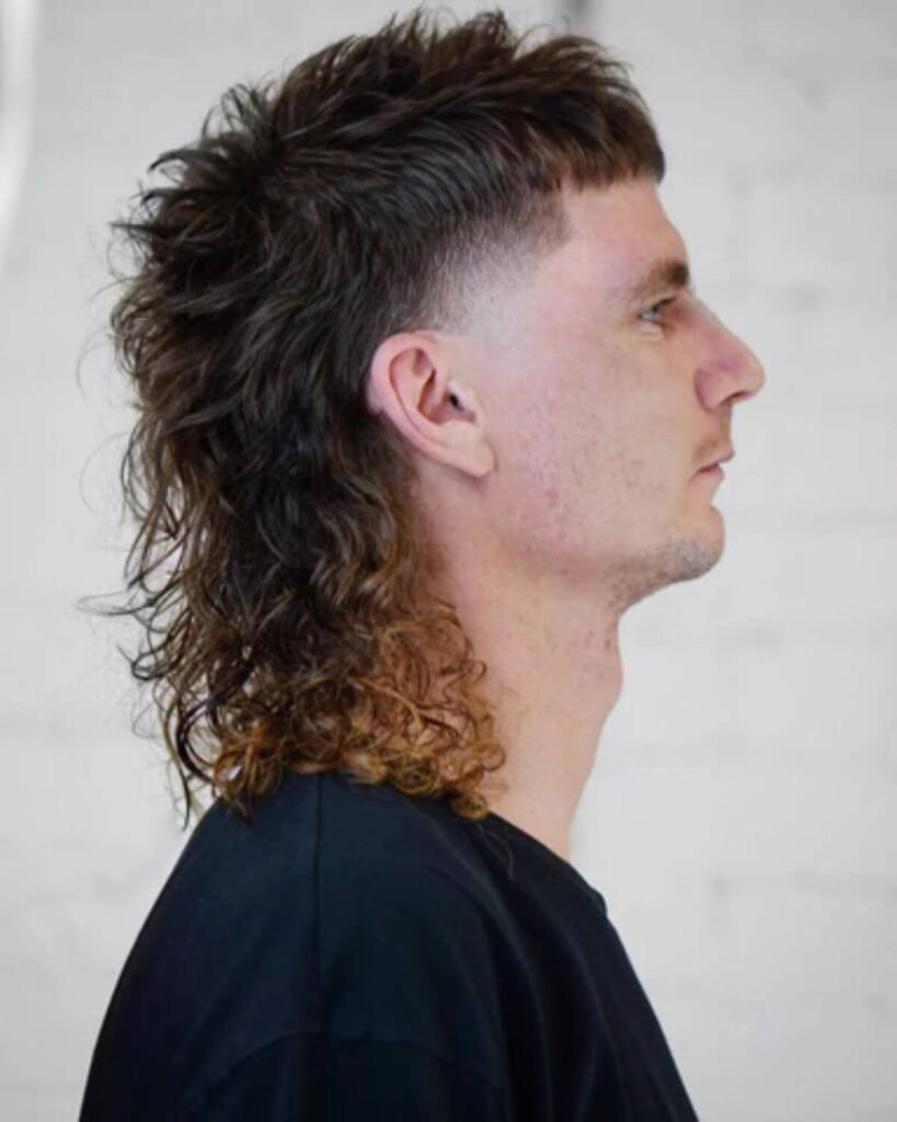Long Mullet Hairstyle for Men