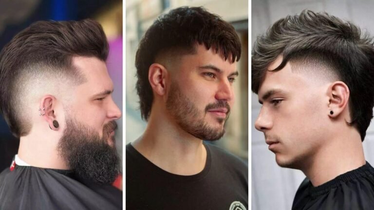 best burst fade mullet haircuts for men