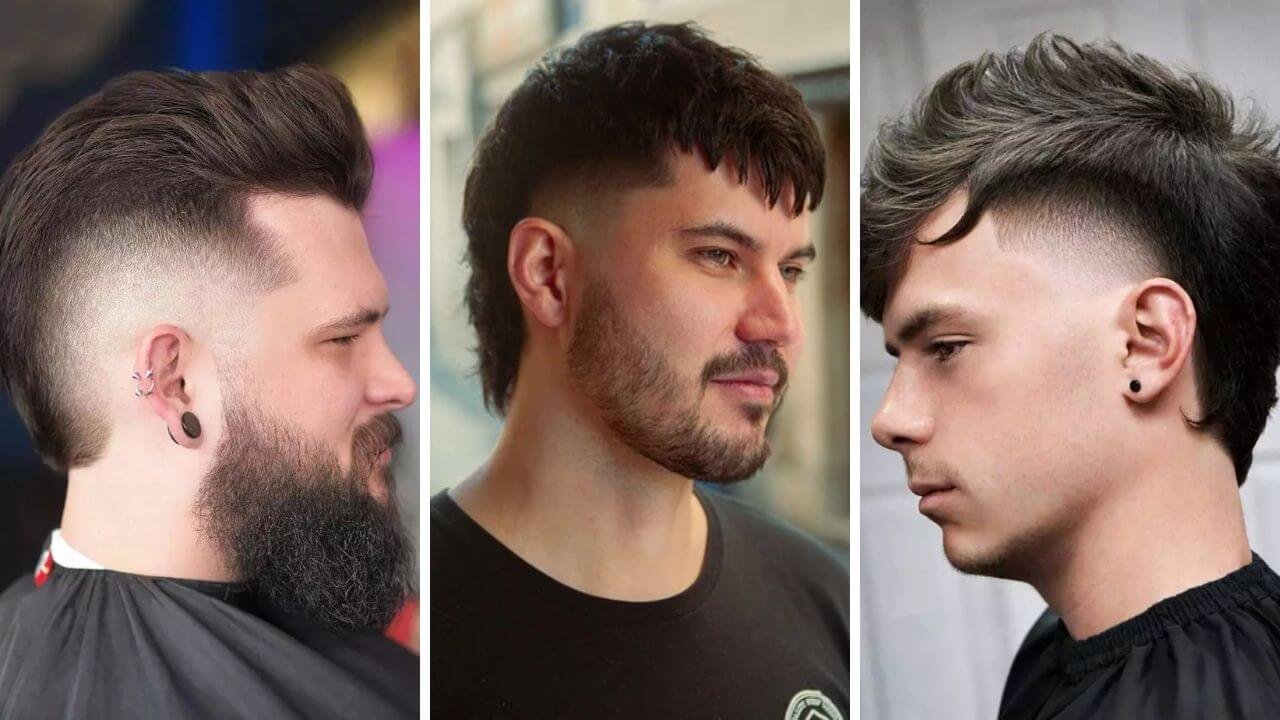 best burst fade mullet haircuts for men