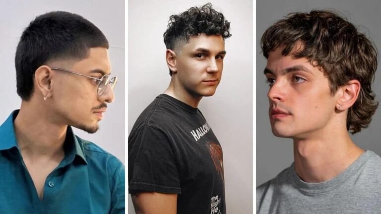 best short mullet haircuts for men