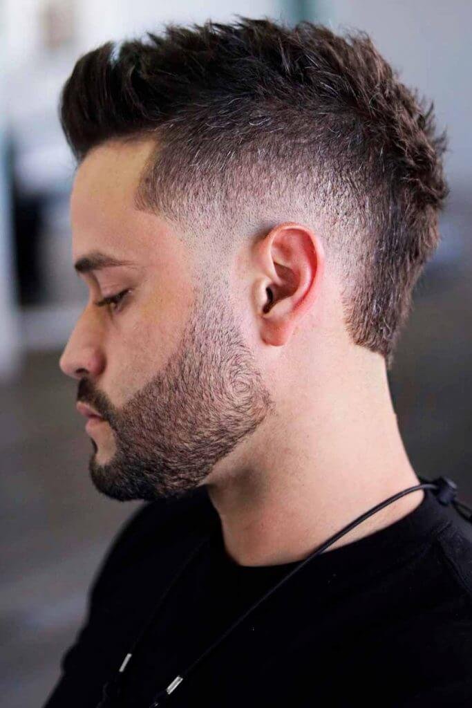 what is a mullet fade for men